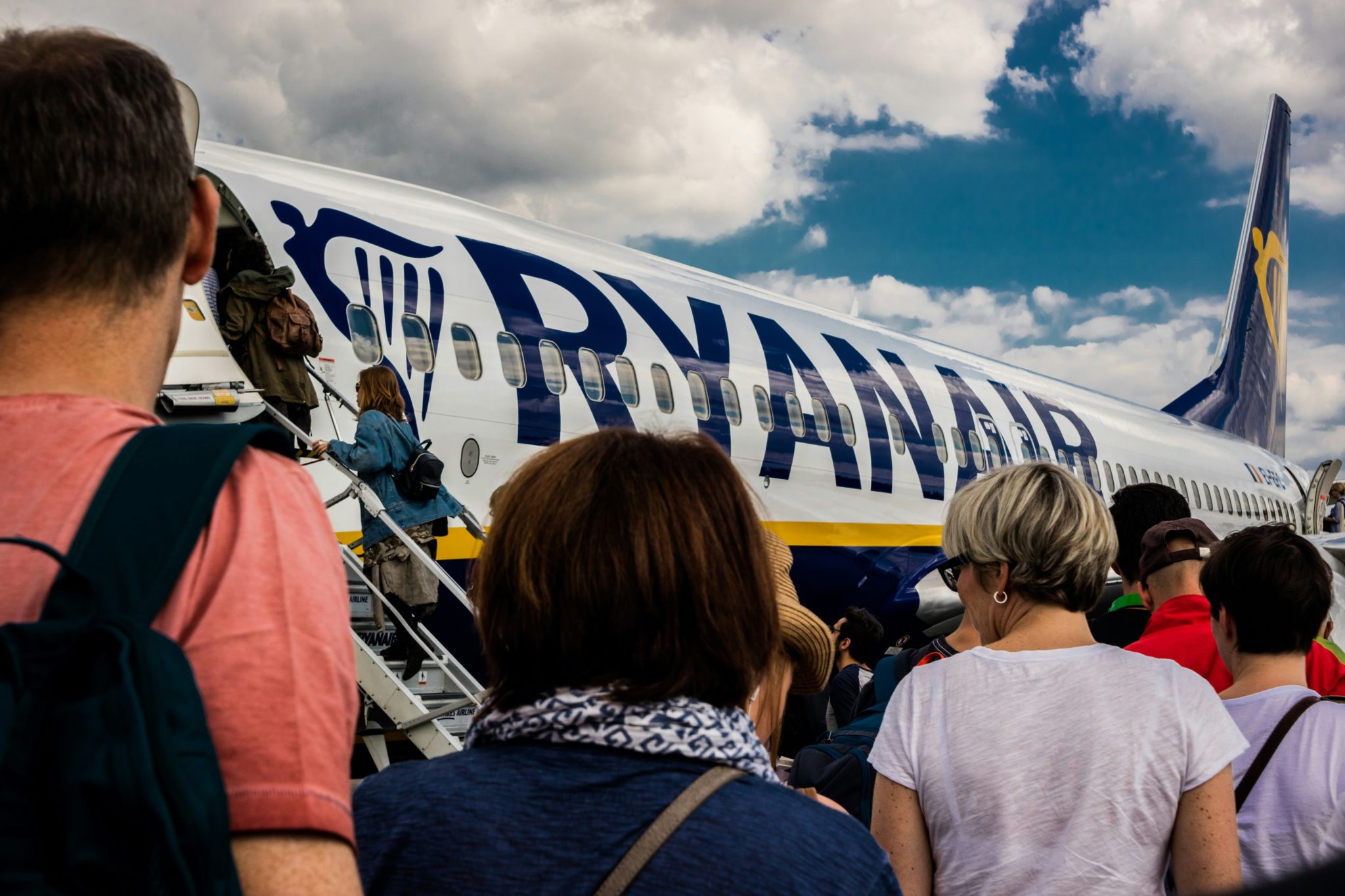 Ryanair boarding